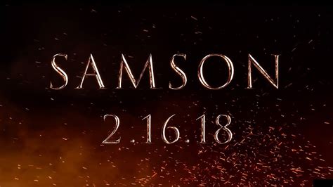 Samson Teaser Trailer Official 2018 Youtube