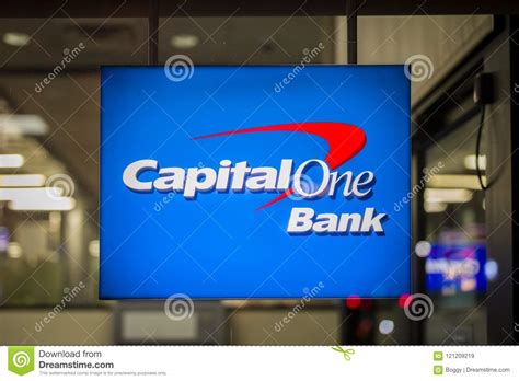 Capital One Bank Editorial Stock Image Image Of Industry 121209219