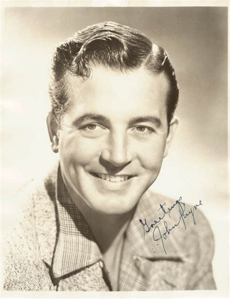 John Payne Autographed Signed Photograph Historyforsale Item 166519