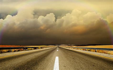 1920x1080px Free Download Hd Wallpaper Clouds Landscapes Roads