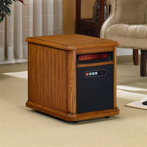 Smooth rolling casters make it easy to roll this powerful little heater into any room where additional warmth is necessary. Duraflame Bristol Infrared Heater Oak | 9HM9126-O142 ...