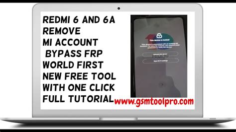 You can find more information about our use of cookies in our. REDMI 6 and 6a REMOVE MI ACCOUNT BYPASS FRP WORLD FIRST ...