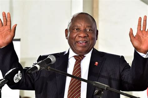 Folha De Maputo Notícias Internacional Novo Presidente Da África Do Sul Substitui Ministro