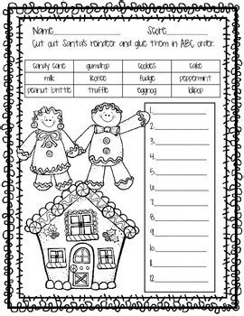 Home » free printable abc order worksheets. Christmas ABC Order Worksheets{Set of 4} by Amanda Whitwam | TpT