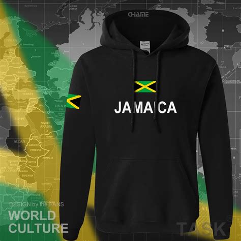 jamaica hoodie men sweatshirt sweat new hip hop streetwear tracksuit nation footballer sporting