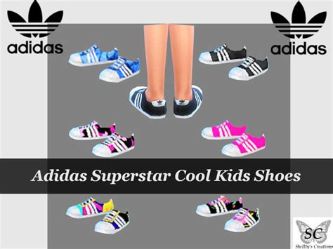 The Sims Resource Adidas Superstar Cool Kids Shoes