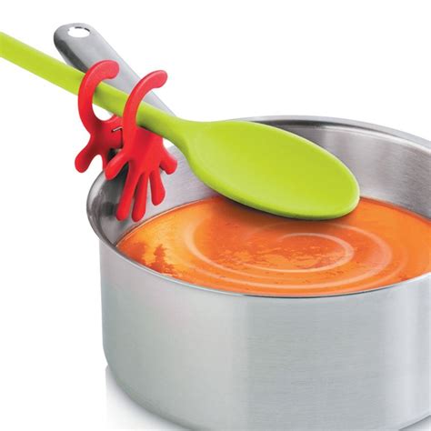 Pot Clip Spoon Holder In Spoon Rests