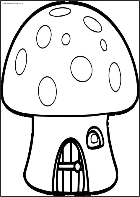 680x880 coloring page smurf coloring pages smurfs coloring pages cartoon. Orange Mushroom House Smurf Free Printable Coloring Page ...