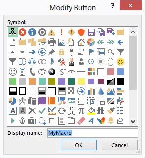 Customizing Quick Access Toolbar Icons Microsoft Excel