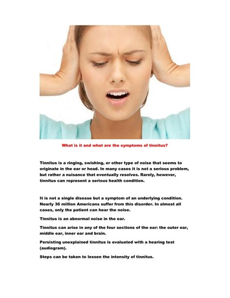 Ppt How To Stop Ringing In Ears What Causes Ringing In The Ears How