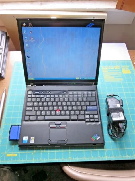 Vintage Ibm Thinkpad T40 Retro Gaming Laptop Windows Xp Sp3 Operating