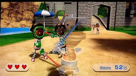 Wii Sports Resort Swordplay Showdown All Levels Youtube