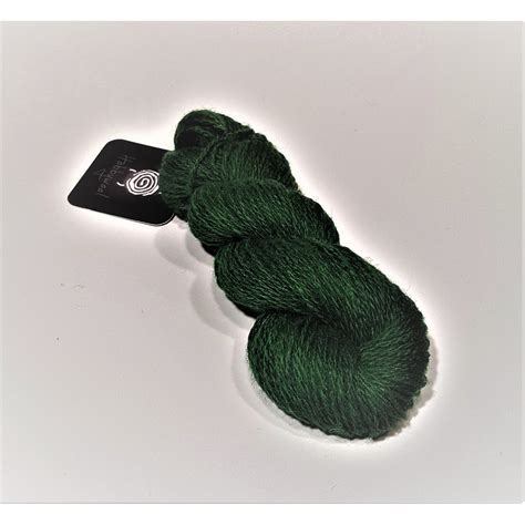 Wool Yarn100 Natural Knitting Crochet Craft Supplies Dark Green