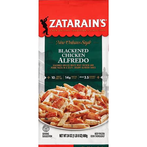 Zatarains New Orleans Style Blackened Chicken Alfredo Shop Entrees And Sides At H E B