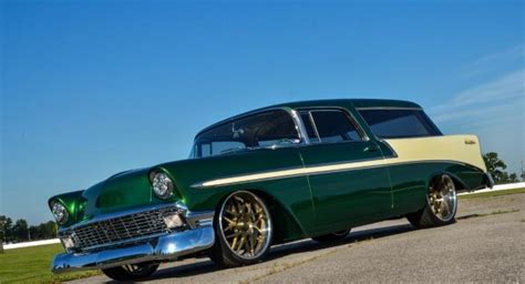 The 1956 chevy nomad has come out in the following versions: 1956 Chevy Nomad Custom