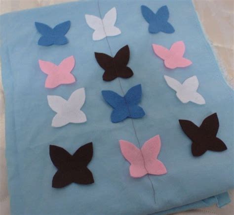 Felt Butterfly Pillow · How To Sew An Applique Cushion · Embellishing