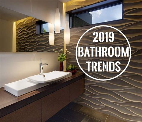 What Are The Hottest Bathroom Trends For 2019 Youll Be Surprised