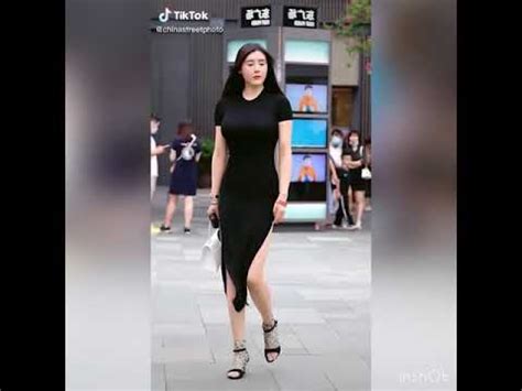 Sexy Busty Chinese Street Fashion Tik Tok Compilation YouTube