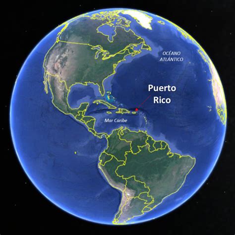 Lista Imagen De Fondo Mapa De Puerto Rico En America Alta