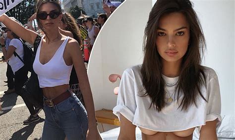 Emily Ratajkowski Hits Back After She Was Trolled For Going Braless