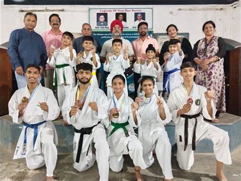 hoshiarpur players win 10 medals for punjab in all india karate championship the tribune india