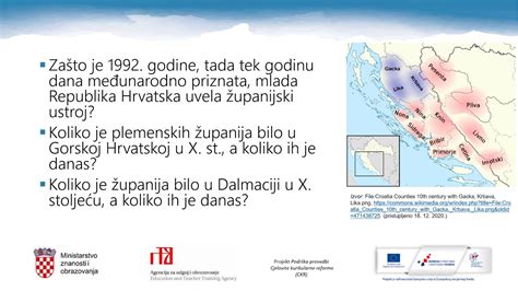 Geografija 4 R SŠ Teritorijalno Političko Uređenje Hrvatske Youtube