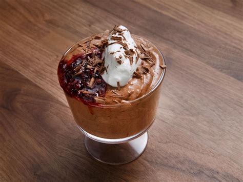 Welcome to food network, where learning to cook is as simple as clicking play! Chocolate Mousse with Blackberry Sauce Recipe | Bobby Flay ...
