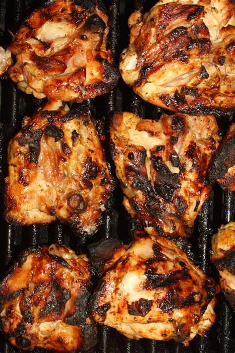 Spicy Grilled Chicken Thighs Recipe | Simple Nourished Living