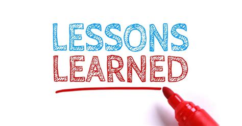 How To Define And Identify Lessons Learned Eval Forward