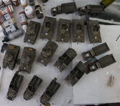 40k Hobby Blog 172 Scale Bolt Action Us Army Vehicles