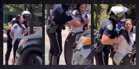 Austin Police Officer Filmed Groping Womans Breasts During Arrest