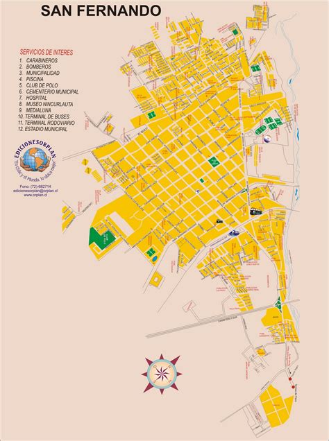 San Fernando Mapa De San Fernando