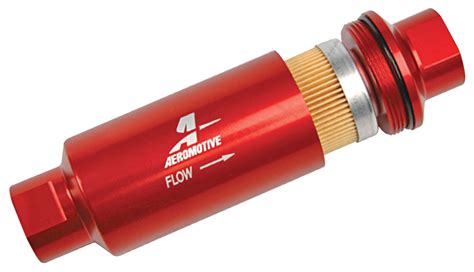 Fuel Filters Aeromotive In Line 10 Micron Red
