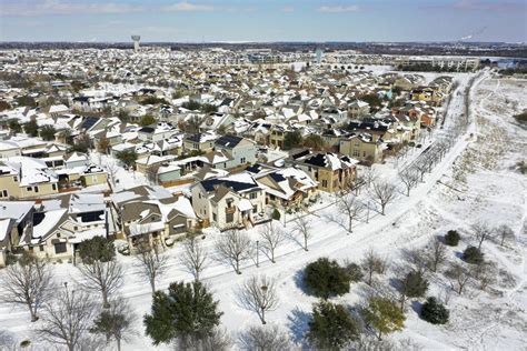 These records go back to 1927, with a few years missing data. In Pictures | US State of Texas Under Winter Storm Warning ...