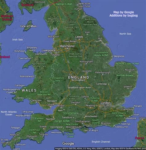 It is our belief that this is the most detailed interactive map of wales on the internet! England Map with Wales, tourist places, links to large pictures and guides