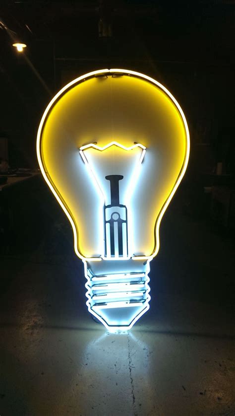 Dallas Tx Neon Art Neon Lighting Light Bulb