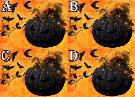 Answer Spot The Difference Halloween Special Quiz