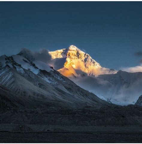 Spirit Of Tibet Everest Sunset