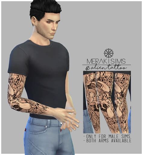 Alien Tattoo At Merakisims Sims 4 Updates