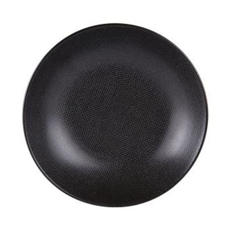 Assiette à pâtes VESUVIO noir 25 cm Table passion Ambiance Styles