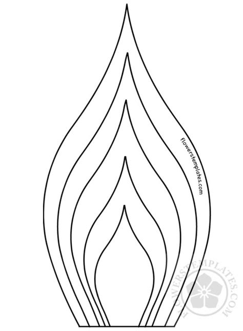 First thing to do is to download my free flower petal template below. Flower Petal | Flowers Templates - Part 5