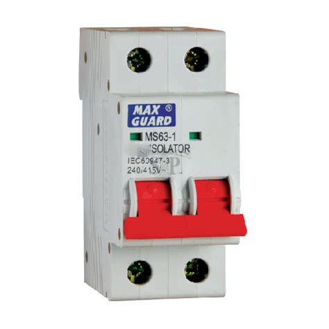 Maxguard 32a63a 2 Pole Isolator