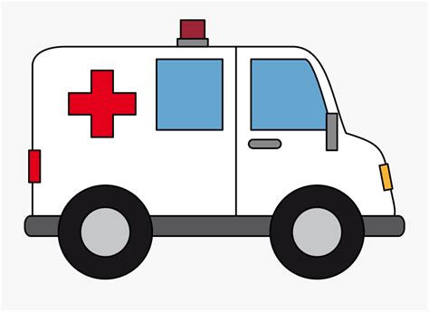 Clipart Of Hospital Imagen De Ambulancia Animada Free Transparent