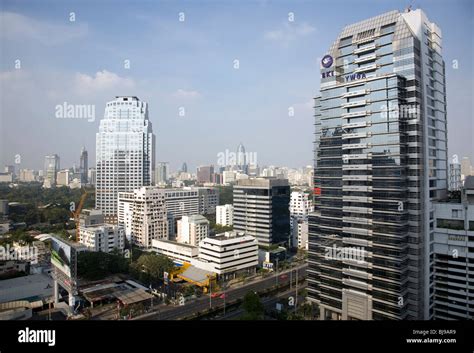 Bangkok City Buildings daytime Stock Photo - Alamy