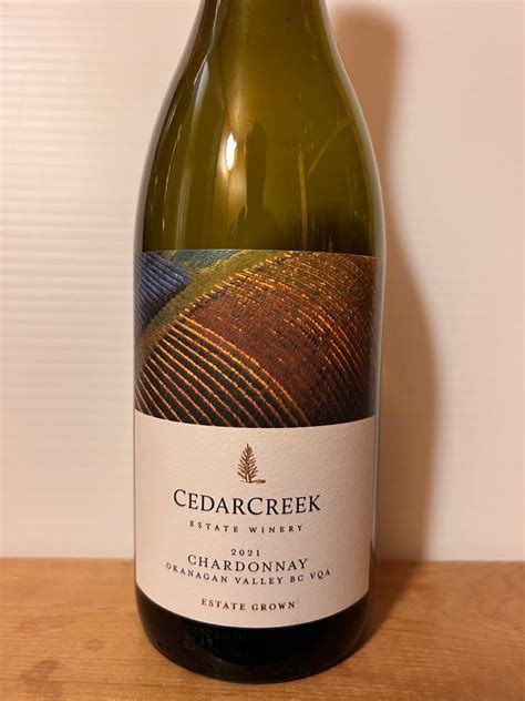 2021 Cedarcreek Estate Winery Chardonnay Canada British Columbia