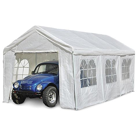 10x20 Canopy Carport 142029 Canopy Screen And Pop Up Tents At