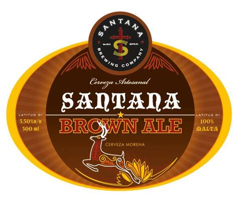 Santana Brown Ale Santana Brewing Company Untappd