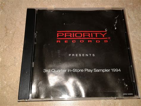 Priority Records Presents 3rd Quarter In Store Play Sampler 1994 1994