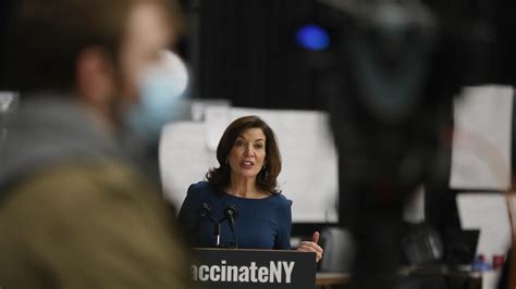 As Cuomo Fights For Political Life Lt Gov Kathy Hochul Stays The Course