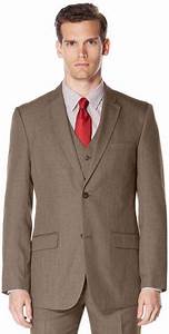 Perry Ellis Big Subtle Pattern Twill Suit Jacket Big And 